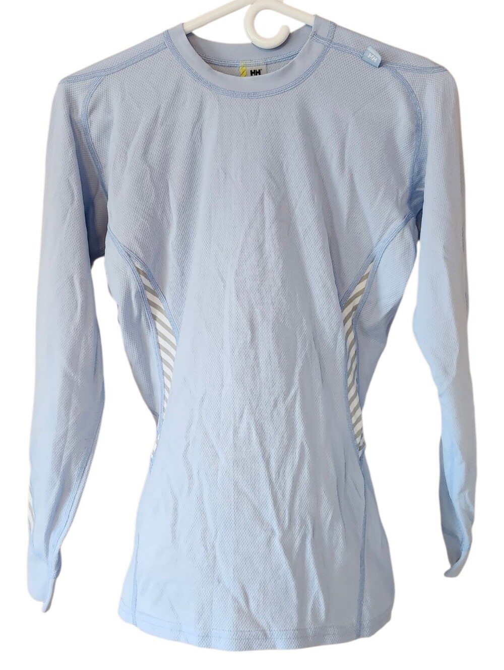 Helly Hansen LIFA Crew Base Layer Long Sleeve Top Light Blue Women's Size L